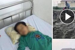 Bác bỏ thông tin bé trai 10 tuổi phải điều trị chấn thương sọ não vì bị đánh khi đi trộm ngô