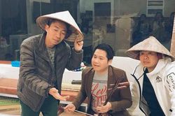 Màn xẩm 'mẹ đã có thai' cực hài của Đăng Dương, Trọng Tấn, Việt Hoàn