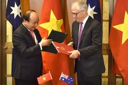 Tuyên bố chung đối tác chiến lược Việt Nam - Australia