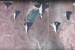 Siêu tiêm kích Mỹ 'cắt đôi' máy bay địch bằng pháo laser, F-35 chỉ huy 'bầy' UAV tác chiến