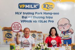 HLV Park Hang Seo ngộ nghĩnh làm đại sứ thương hiệu