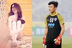 Ngọc Trinh 'khoe thân' và V.League 'cởi truồng'