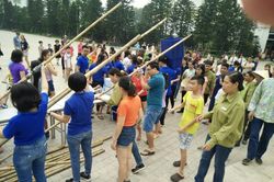 Cư dân Royal City và Times City phấn khích khi thu hoạch xoài