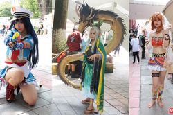 Rực rỡ sắc màu các bộ trang phục Cosplay trong lễ hội văn hóa Nhật Bản 'Ichigo Ichie 2018' tại Hà Nội