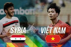 Video lịch sử đối đầu giữa bóng đá Việt Nam và Syria