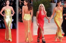 Irina Shayk phô diễn đường cong nữ thần, sánh đôi 'bà hoàng' Versace
