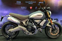 Siêu phẩm Ducati Scrambler 1100 tung hoành trong 'bom tấn' Venom