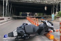 Hiện trường vụ sập giàn giáo trước hầm Thủ Thiêm