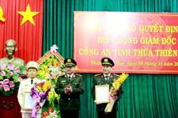 Thừa Thiên Huế có Giám đốc công an mới