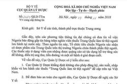 Bộ Y tế thông tin chính thức về 'thuốc từ thịt người' xuất xứ Trung Quốc