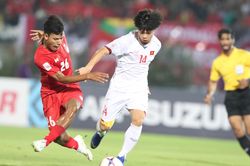 Mất oan bàn thắng, tuyển Việt Nam bị Myanmar cầm hòa