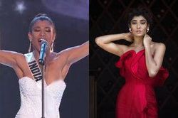 Hoa hậu Ấn Độ lộ ngực vì diễn quá sung tại bán kết Miss Universe 2018