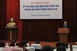 Trên 4.500 thí sinh tham gia kỳ thi học sinh giỏi THPT quốc gia năm 2019