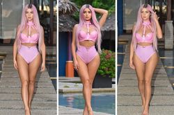 Demi Rose hóa 'búp bê Barbie hồng' nóng bỏng trong kỳ nghỉ ở Thái Lan