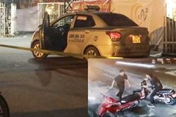 Nóng: Đã bắt được nghi can cứa cổ tài xế taxi trước sân vận động Mỹ Đình