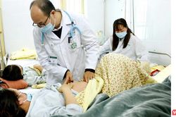 Đã xuất hiện ca biến chứng do sởi tại Hà Nội