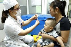 Thành phố Hồ Chí Minh: Chỉ 76% trẻ em tiêm phòng vắcxin sởi