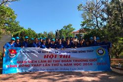 Đồng Tháp: Thi giáo viên làm Bí thư Đoàn trường giỏi