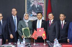 Việt Nam, Morocco ký kết nhiều văn kiện hợp tác song phương