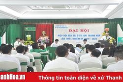 Đại hội Hiệp hội vận tải ô tô taxi tỉnh Thanh Hóa lần thứ I, nhiệm kỳ 2019-2024