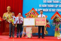Xã Quỳnh Yên (Quỳnh Lưu) đón Bằng công nhận đạt chuẩn Nông thôn mới