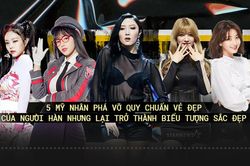 5 mỹ nhân Hàn phá vỡ quy chuẩn đẹp nhưng lại trở thành biểu tượng nhan sắc của giới trẻ châu Á