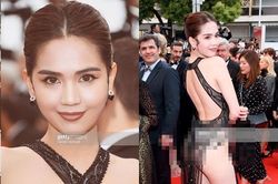 Mặc phản cảm trên thảm đỏ Cannes, Ngọc Trinh: Tôi không quan tâm đến dư luận