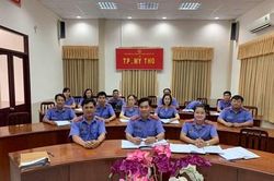 Tập huấn công tác Kiểm sát việc giải quyết vụ án dân sự theo thủ tục sơ thẩm khi tham gia phiên tòa