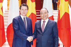 Italy coi Việt Nam là đối tác hàng đầu ở Đông Nam Á