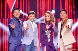 Thanh Hà 'quyền lực' với sắc tím, 3 HLV nam rạng rỡ trước vòng thi nghẹt thở