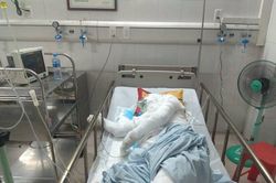 Lời kể nhân chứng vụ xe ô tô gây tai nạn cho lái xe ba gác rồi bỏ chạy ở Hà Nội