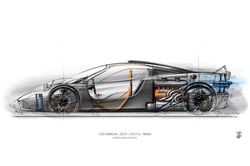 Kế nhiệm McLaren F1, siêu xe T.50 chỉ sản xuất đúng 100 chiếc
