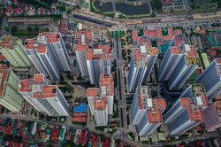 'Rừng chung cư' chen chúc ở cửa ngõ phía tây Hà Nội
