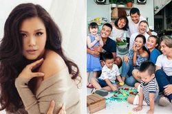 Phương Vy khoe ảnh đại gia đình quây quần: 'Thành công không phải là có nhiều tiền hay danh vọng'