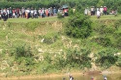 Đi mò hến, chồng và con trai riêng của vợ đuối nước tử vong thương tâm