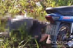 Người đàn ông chết bất thường bên cạnh chiếc xe máy