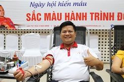 Ngày hội hiến máu 'Sắc màu Hành trình Đỏ' 2019