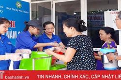 Tuổi trẻ Hà Tĩnh tình nguyện để yêu thương và cống hiến
