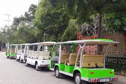 Thí điểm xe 4 bánh chạy năng lượng điện vận chuyển khách du lịch trong nội thành Hội An