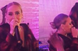 Adele ngẫu hứng khoe tài đọc rap tại quán bar sau ly hôn