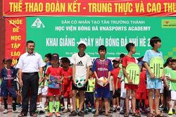 Hải Dương: Ươm mầm tài năng bóng đá trẻ