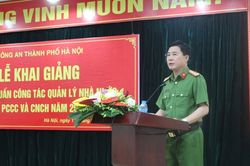 Tập huấn công tác PCCC cho 2.340 CSKV và Công an phụ trách xã