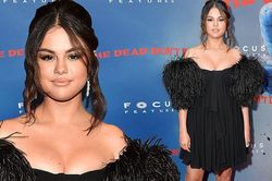 Selena Gomez diện đầm trễ vai o ép vòng một quá đà