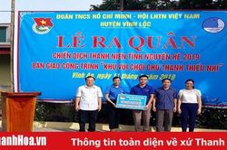 Huyện đoàn Vĩnh Lộc ra quân tình nguyện hè năm 2019