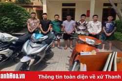 Tạm giữ hình sự 7 đối tượng gây rối TTCC và tấn công gây thương tích cho các đồng chí công an xã