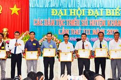 Đại hội các dân tộc thiểu số huyện Khánh Vĩnh lần thứ III