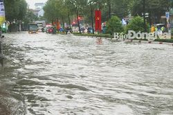 Biên Hòa vẫn còn nhiều điểm ngập