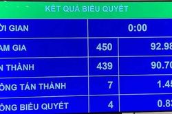 Quốc hội thông qua Luật Đầu tư công (sửa đổi)