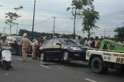 Vụ giang hồ bao vây ô tô có 2 người nghi Công an qua lời kể của nhân chứng