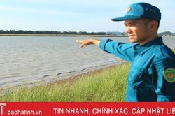 Ngư dân Hà Tĩnh phát hiện 'thần chết' trên sông Lam